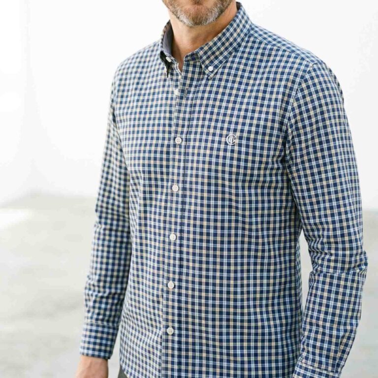 Camisa de cuadros de hombre Centauro