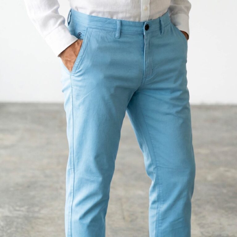 Pantalon chino azul de hombre Centauro