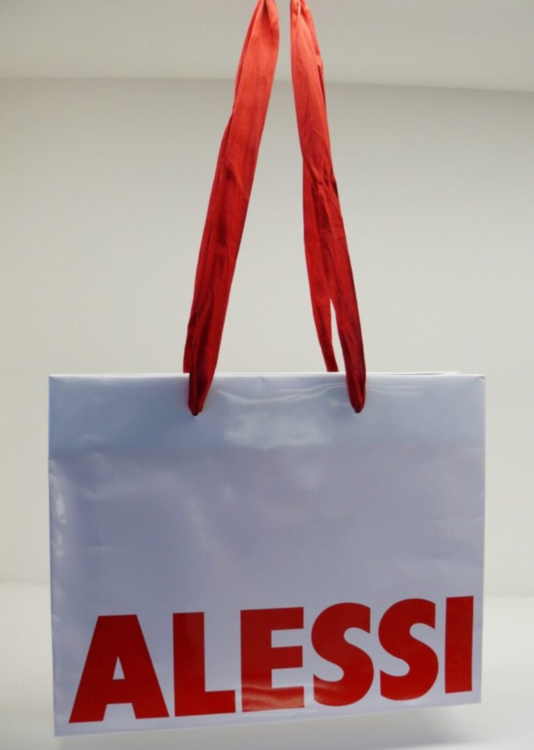 Bolsa de papel personalizada Alessi