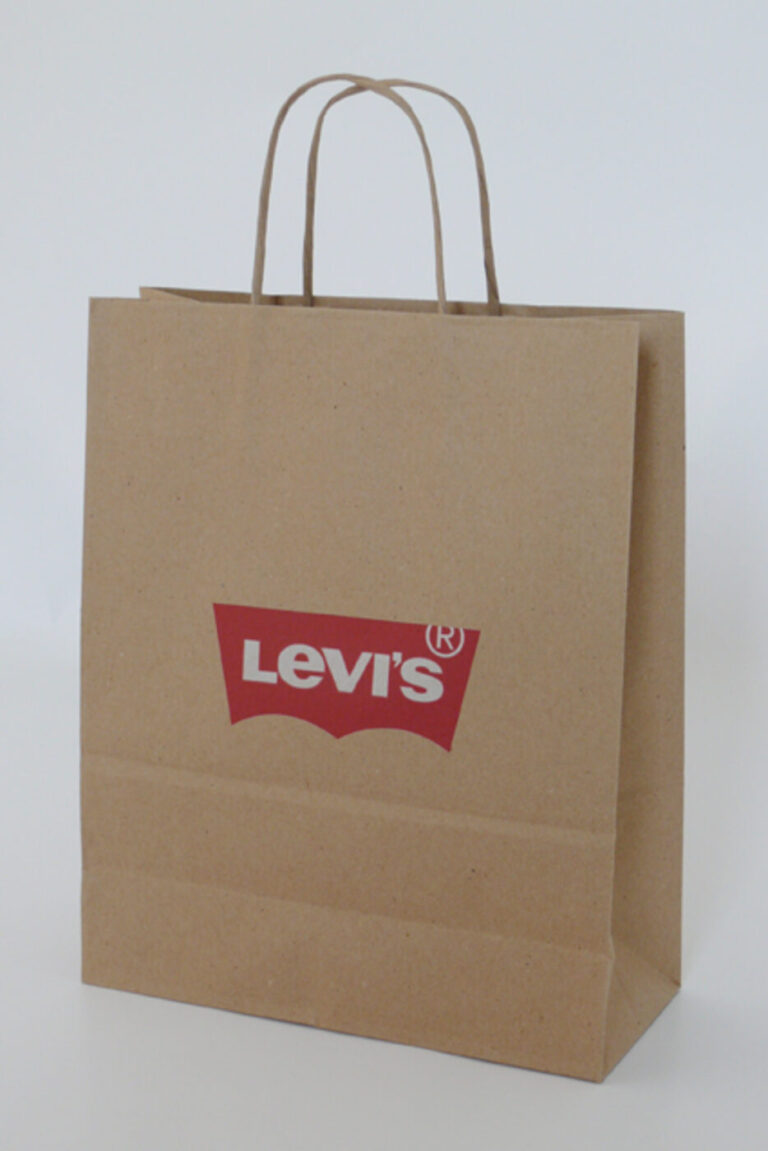 Bolsa de papel kraft personalizada Levi's